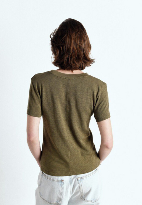 American Vintage Sonoma Short Sleeve Crew T-Shirt - Vintage Bush