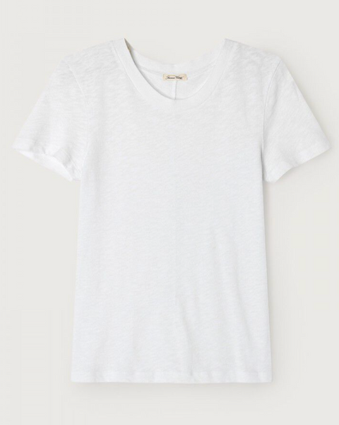 American Vintage Sonoma Short Sleeve Crew T-Shirt - White