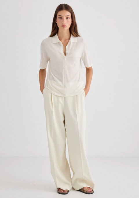 Laing Home Simone Trouser - Ecru