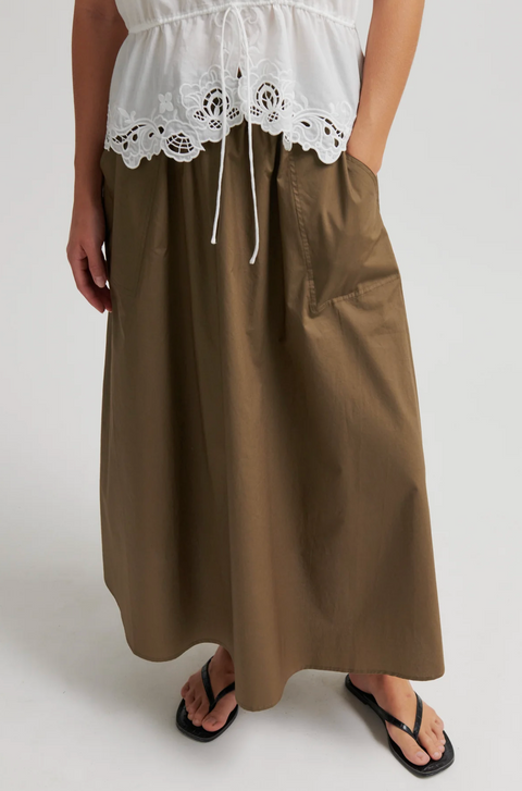 Second Female Alisa Skirt - Canteen
