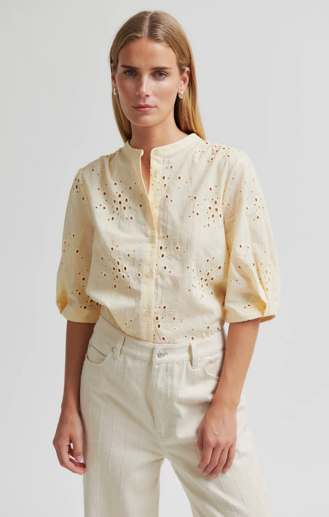 Second Female Cavana Blouse - Alabaster