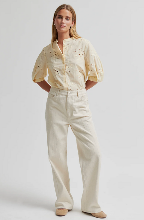 Second Female Cavana Blouse - Alabaster