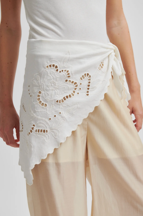 Second Female Vilea Hip Scarf - Eggnog