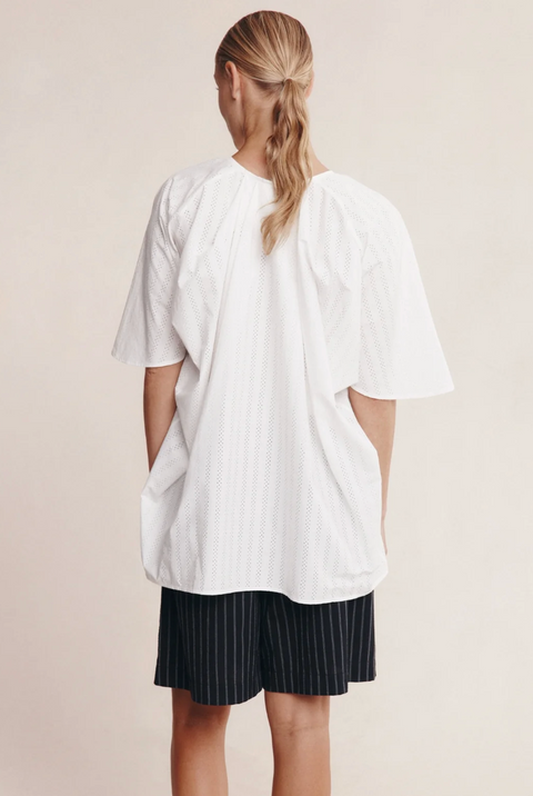 Marle Liberty Short Sleeve Shirt - Ivory
