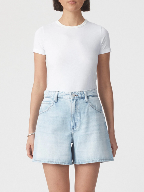 Nobody Denim Baby Tee - White