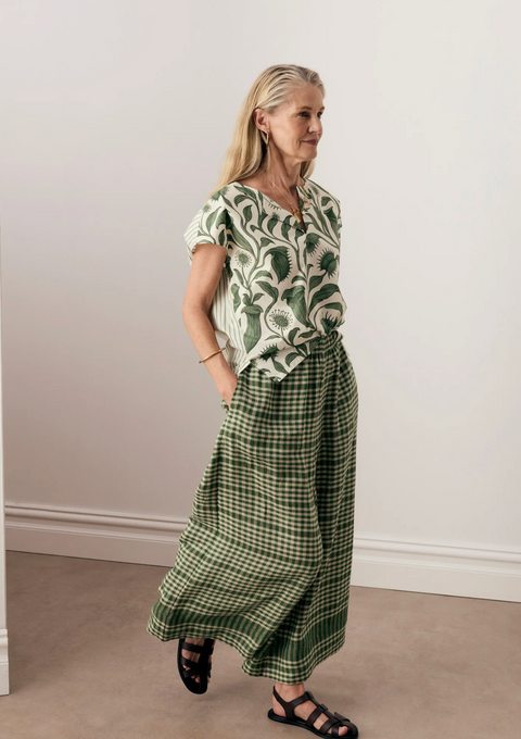 POL Clothing Lume Pant - Gingham