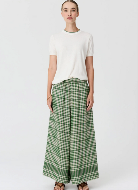 POL Clothing Lume Pant - Gingham