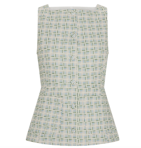 POL Clothing Parterre Vest - Parterre Jacquard