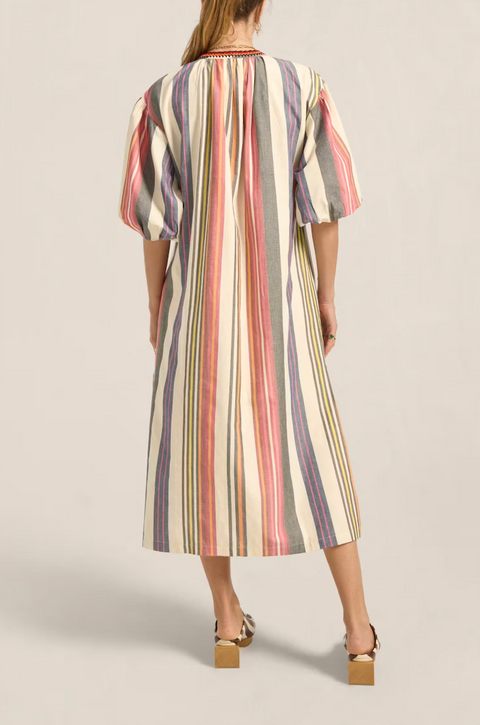 Ilio Nema Circe Dress - Voula Stripe