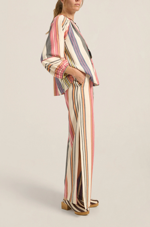 Ilio Nema Capitol Blouse - Voula Stripe