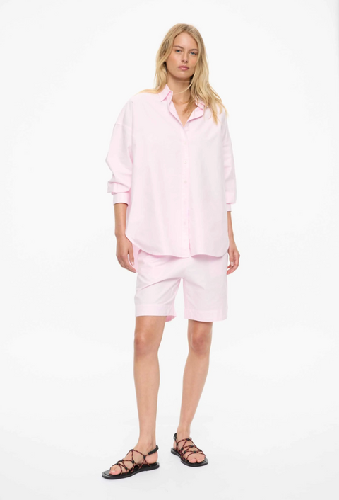 LMND Mara Long Sleeve Shirt - Candy Floss