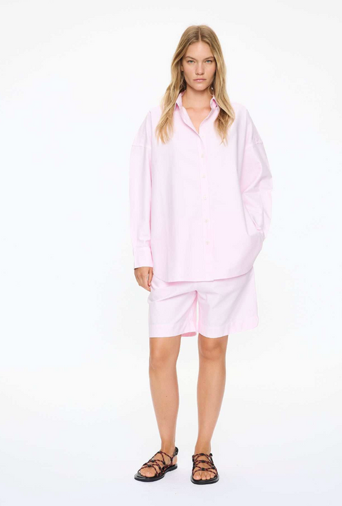 LMND Mara Long Sleeve Shirt - Candy Floss