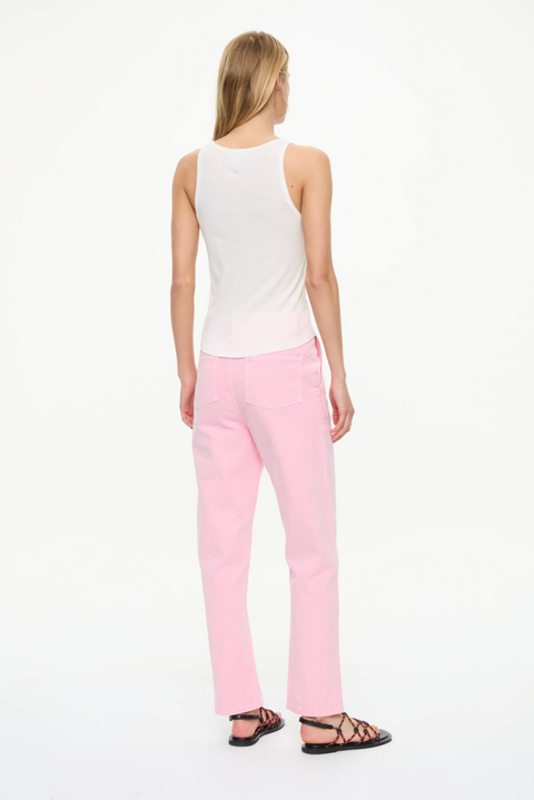 LMND Sunny Sheer Tank Top - White