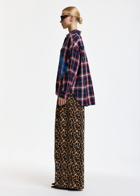 Essentiel Antwerp Kirke Embellished Shirt - Firestarter