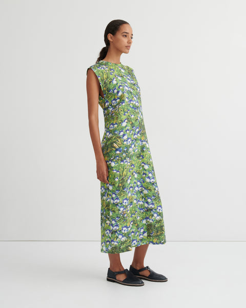 Kowtow Bluebell Dress - Bluebell Print
