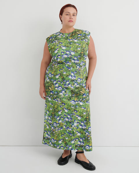 Kowtow Bluebell Dress - Bluebell Print