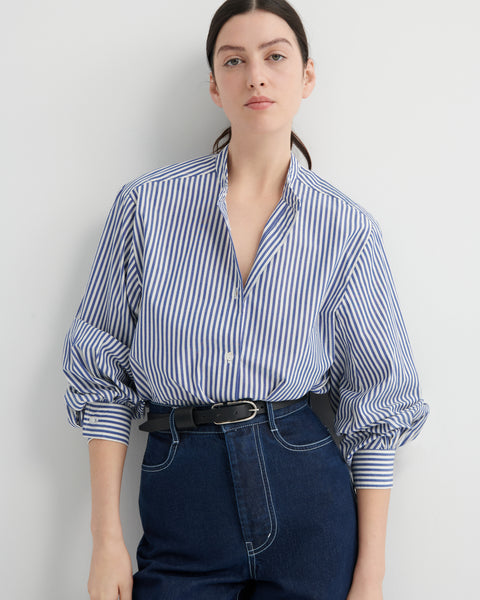 Kowtow Impression Shirt - Workwear Stripe