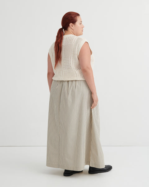 Kowtow Linear Skirt - Ecru