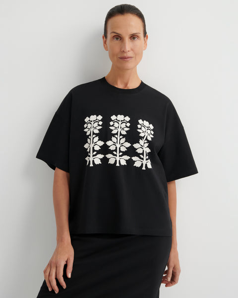 Kowtow Motif Tee - Black