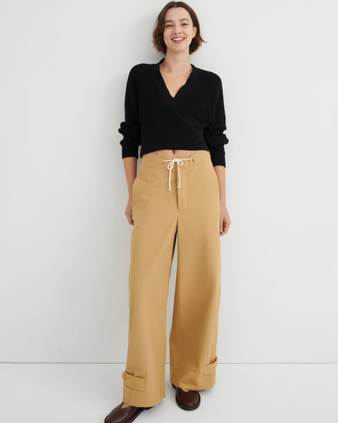 Kowtow Tab Trouser - Driftwood