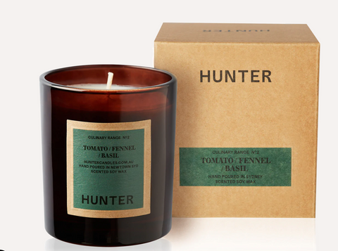 Hunter Candles Culinary Range No.2 Tomato, Basil & Fennel