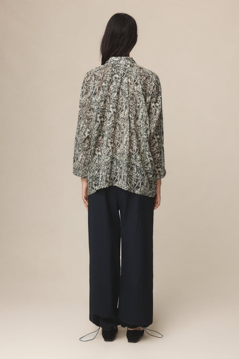 Marle Liberty Shirt - Echo Print