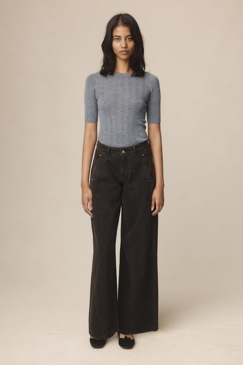 Marle Panel Jean - Tobacco