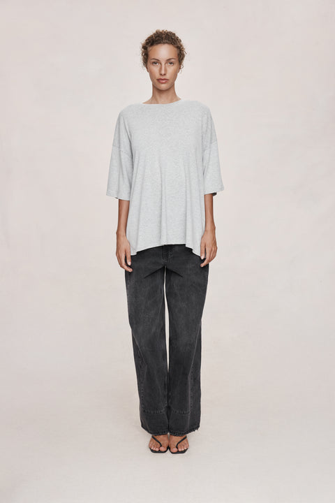 Marle Hele Tee - Grey Marle