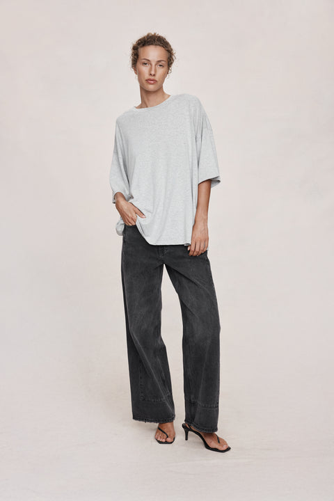 Marle Hele Tee - Grey Marle