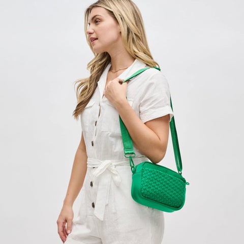 Sol and Selene Woven Neoprene Cross Body Bag - Inspiration