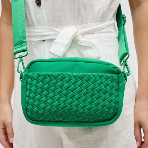 Sol and Solene Woven Neoprene Cross Body Bag - Inspiration