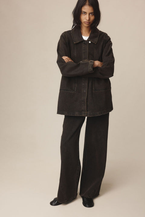 Marle Mono Jacket - Tobacco