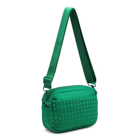 Sol and Selene Woven Neoprene Cross Body Bag - Inspiration
