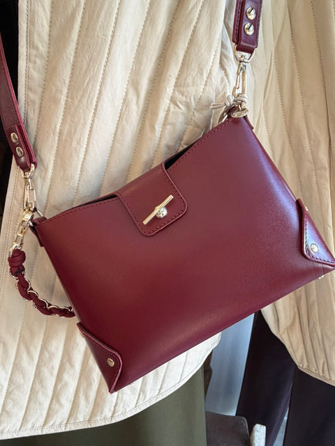 Craie Studio Origami Crossbody Bag - Cherry