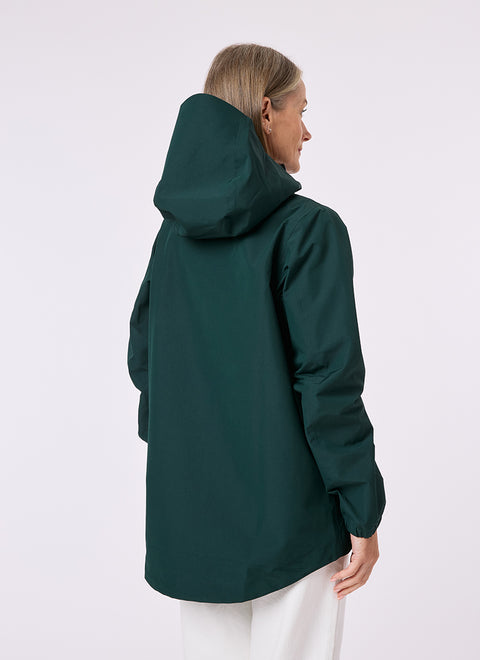 Amble Elements Waterproof Jacket - Eucalyptus