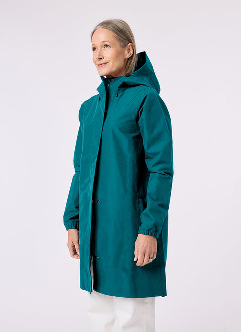 Amble Refuge Waterproof Jacket - Lagoon