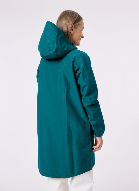Amble Refuge Waterproof Jacket - Lagoon