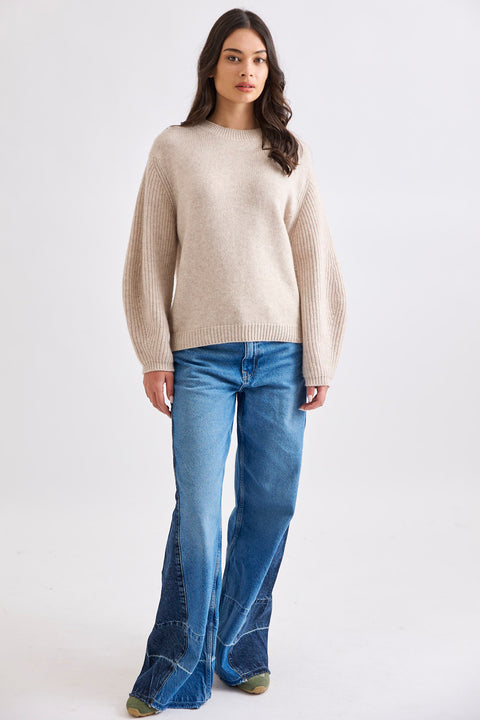 Mia Fratino Alba Crew - Bone