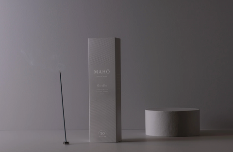 MAHŌ Incense and Burner Kit | Rose Bois