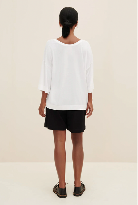 Kowtow Oversized V Neck Top