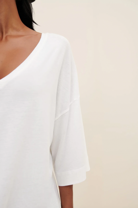 Kowtow Oversized V Neck Top