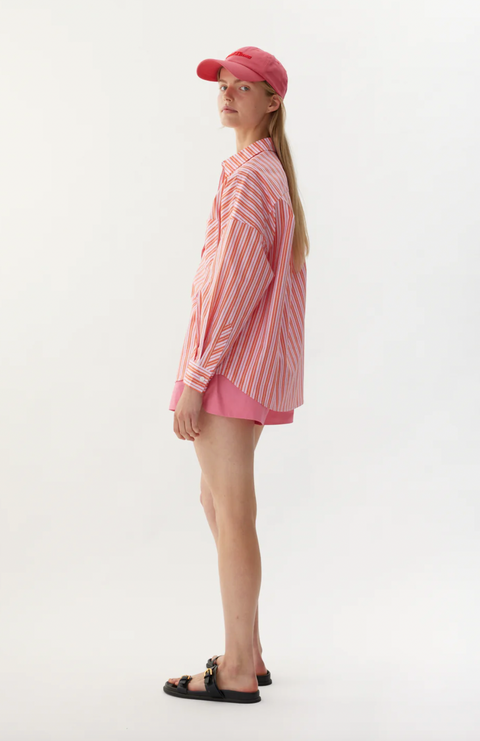 LMND Chiara Multi Stripe Long Sleeve Shirt