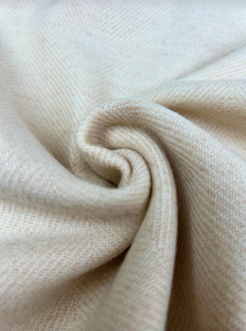 McNutt Of Donegal Merino Lambswool Herringbone Throw
