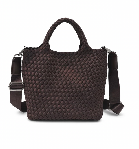 Sol and Selene Woven Neoprene Cross Body Bag - Skys The Limit Small