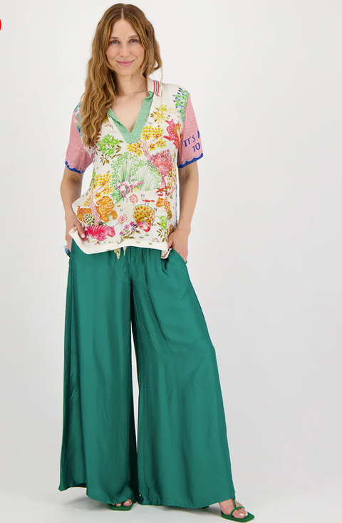 ME369 Korin Printed Polo Shirt