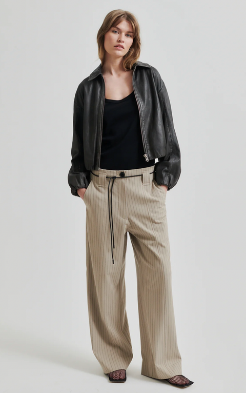 Second Female Rayures Pant