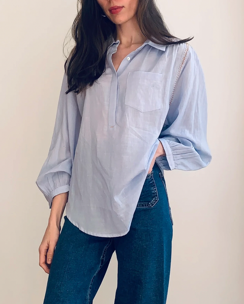 Marie Louise De Monterey New Birkin Blouse