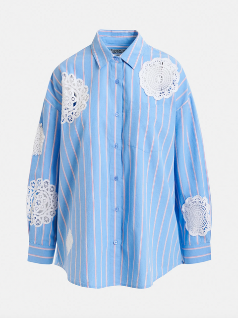 Essentiel Lace Patchwork Shirt