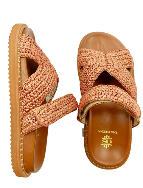 De Siena Zoey Raffia Sandal