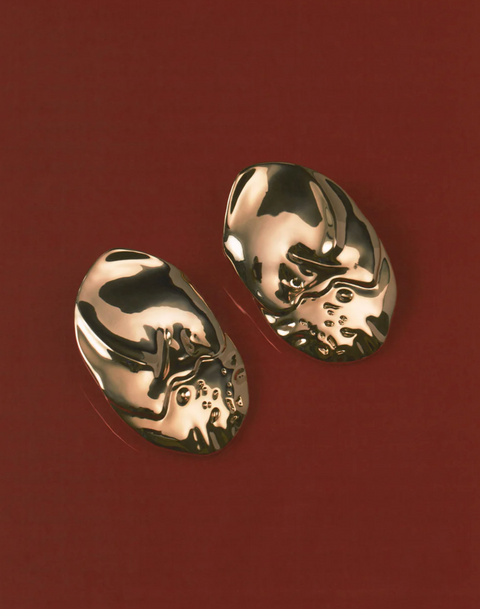 LUV AJ Granada Disc Earrings